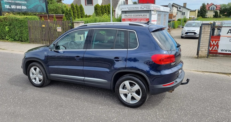 Volkswagen Tiguan cena 54900 przebieg: 229000, rok produkcji 2014 z Jedlicze małe 254